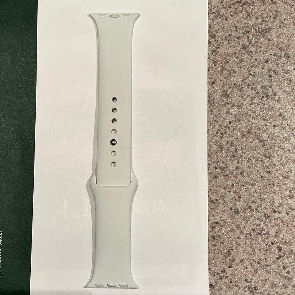 Apple Watch Sport Band - White, size M/L